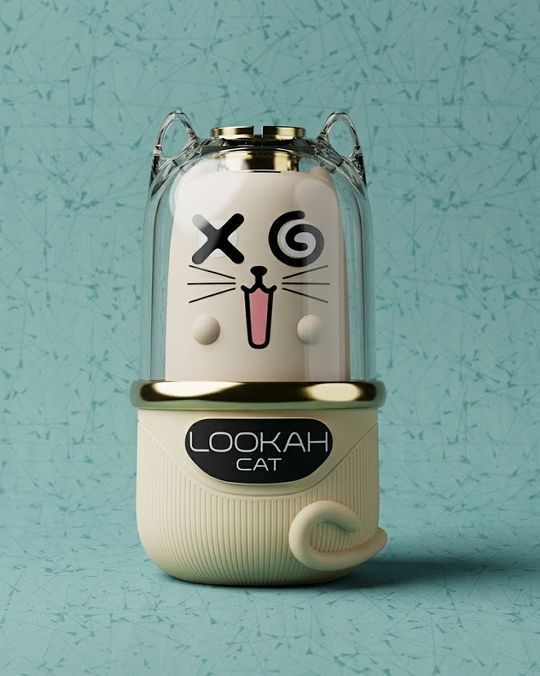 Lookah Cat | 750 Mah Discreet 510 Vape Battery Cartridge Batteries - Pipe420